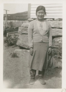 Image: Native young woman